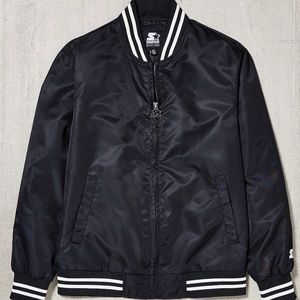 ⚡️STARTER⚡️Black Label + UO Athletic Bomber Jacket